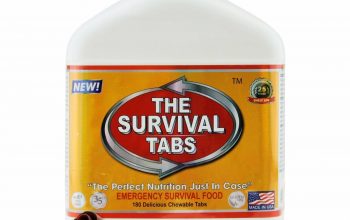 Emergency Survival Food Ration Tabs 480 Calories Hurricane Disaster Meal MRE
