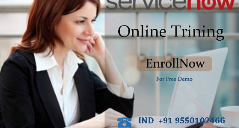 Get Free demo on Servicenow Online Training by Experts