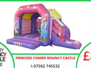 Superheroes Combo Bouncy Castle Hire