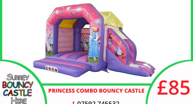 Superheroes Combo Bouncy Castle Hire