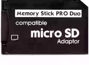 Microsd to PSP Pro Duo adapter