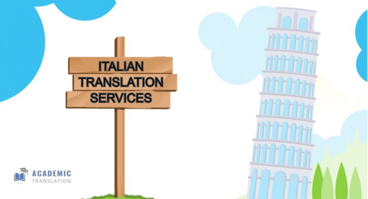Italian to english translation services