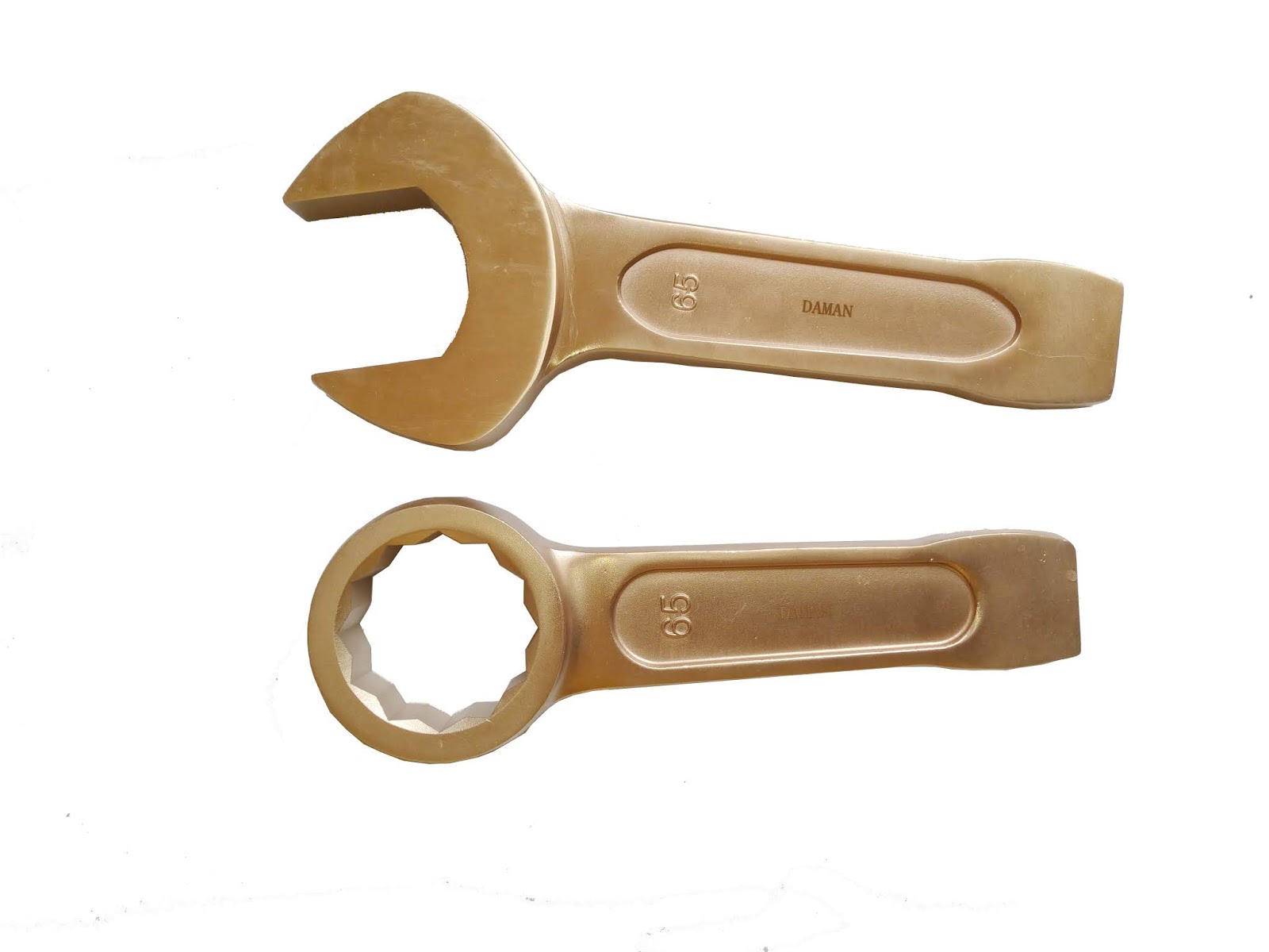 Non Sparking Spanner Daman-Non Sparking Double Ended Open and Ring Spanners