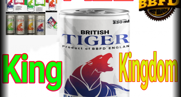 British Tiger – Drink be the king of your kingdom.