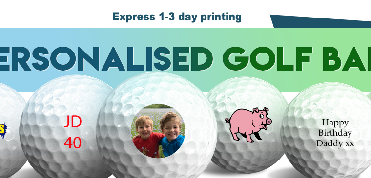Buy online Personalised Golf Balls | Best4SportsBalls