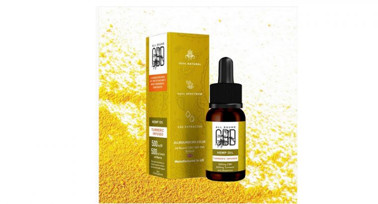 Buy Turmeric Infused CBD Oil From All Round CBD