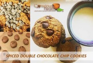 Spiced Double Chocolate Chip Cookie – Grain Free & Paleo