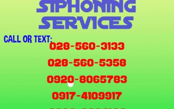 MOG MALABANAN SIPHONING AND PLUMBING SERVICES 028-5603133 / 09194215310