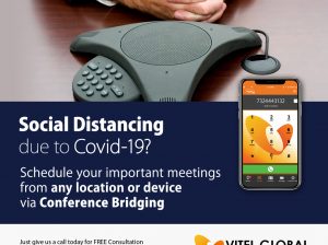 Schedule Important MEETINGS From Any Location Or Device With Vitel Global’s CONFERENCE BRIDGING