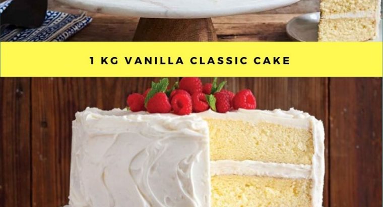 Vanilla Cake Delivery in Canada Cities with Free Shipping