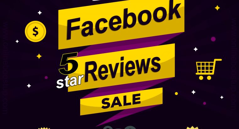 Buy Facebook Reviews for your facebook Business page