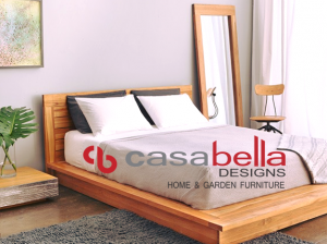 Teak Modern Bed