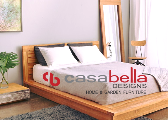 Teak Modern Bed