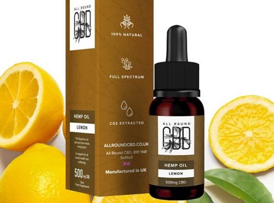 Buy Lemon Flavoured Hemp Oil From All Round CBD