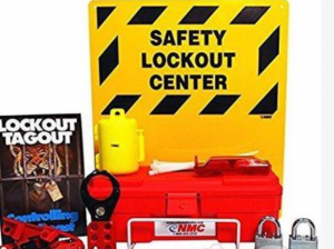 11 Piece Electrical Lock Out & TagOut LOTO Safety Center Kit