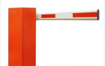 4.5m Orange Automatic Boom Barrier Car Parking Gate Access Control by hiphen