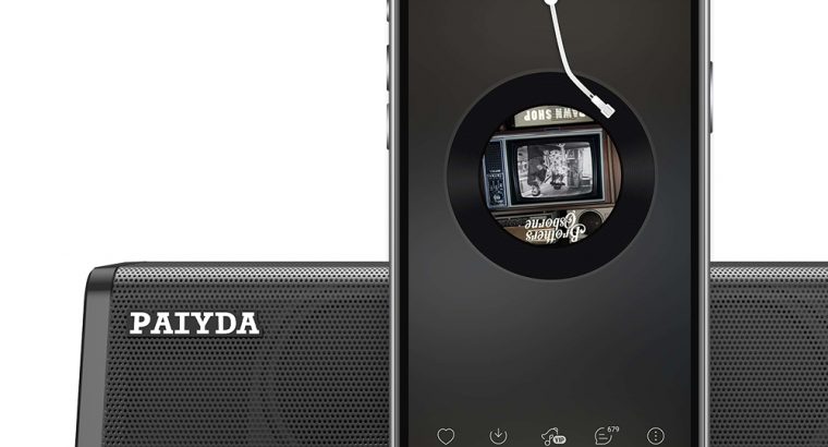 Paiyda FS22– 2.0 Bluetooth Soundbar for TV with Built-in Subwoofer 35 inch