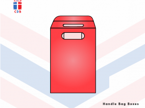 Handle Bag Shape Box
