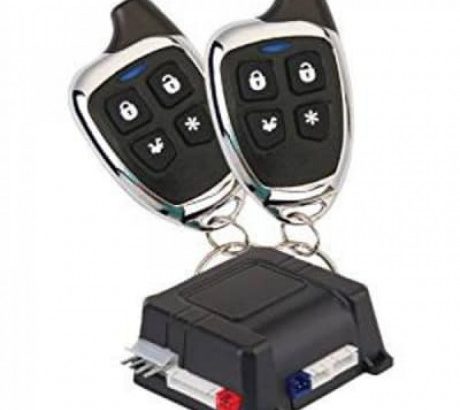 Car Alarm and Keyless Entry Security System with Two 4-Button Transmitters by hiphen