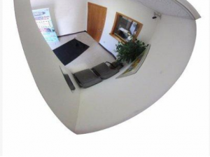 Domes & Mirrors – ONV-90-18 Quarter Dome Mirror – 18″ Diameter by hiphen
