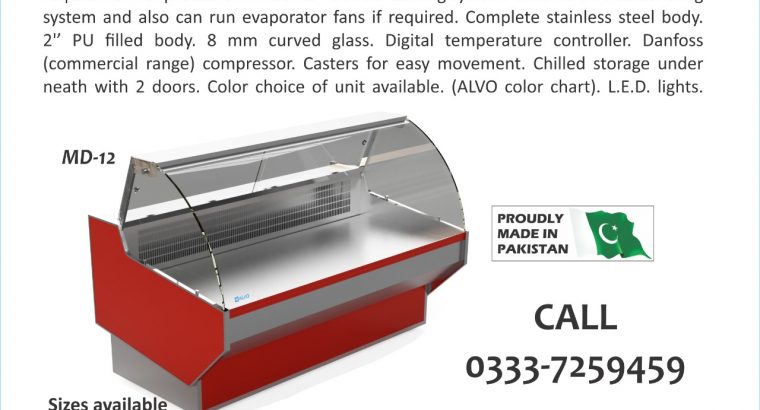 Meat Shops Equipment sale in Pakistan, Meat Display Chiller, Meat Chiller,