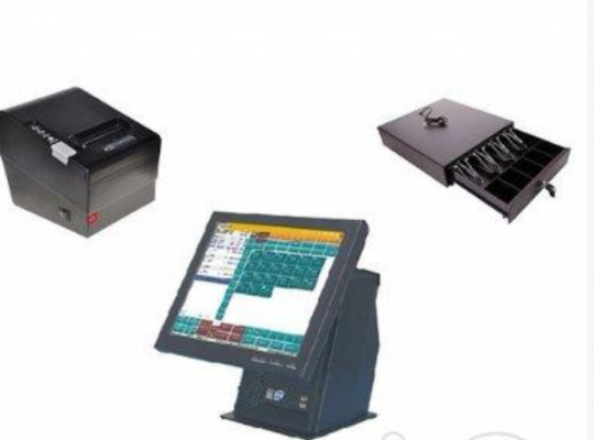 POS Kit G – 15” Touchscreen System + Software + Receipt Printer + Cash Drawer By Hiphen