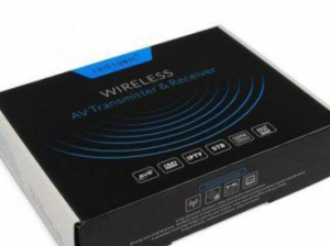 Sonic 2.4G Wireless AV Sender Transmitter & Receiver 150M, Silver
