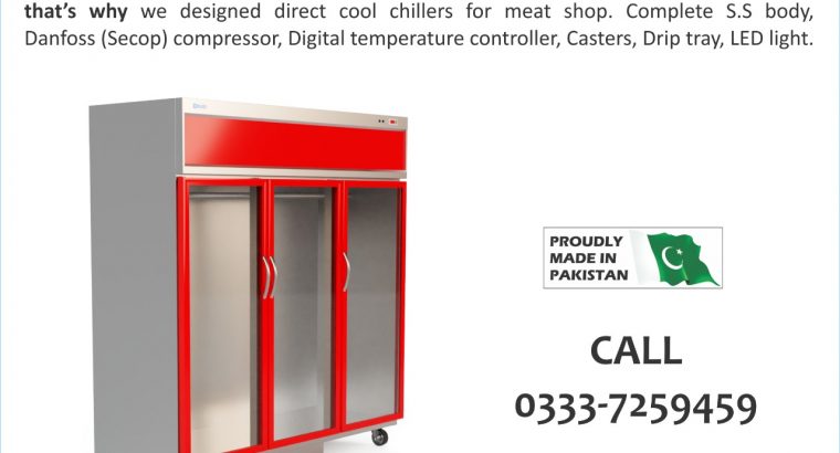 Meat Shops Equipment sale in Pakistan, Meat Display Chiller, Meat Chiller,