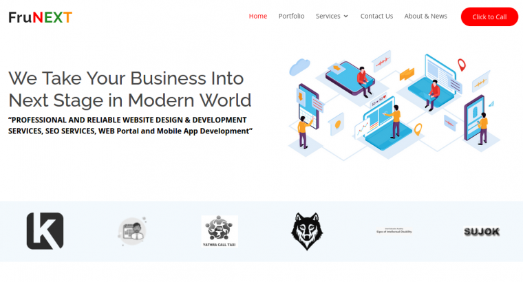 Web Design Chennai – Website Design – SEO Freelancer – FruNext
