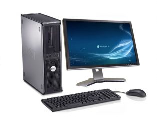 Core 2 duo Simple Desktop with 19 inch TFT Screen
