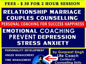 Online life coaching counselling sessions
