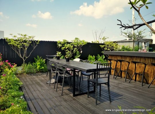 Balcony garden Design Singapore