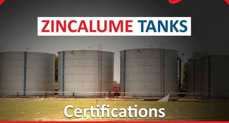 Zincalume Storage Tanks