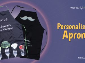Get the best personalized apron from RightGifting