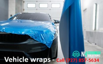 Vehicle wraps services in Hudson FL | Call (727) 857-5634