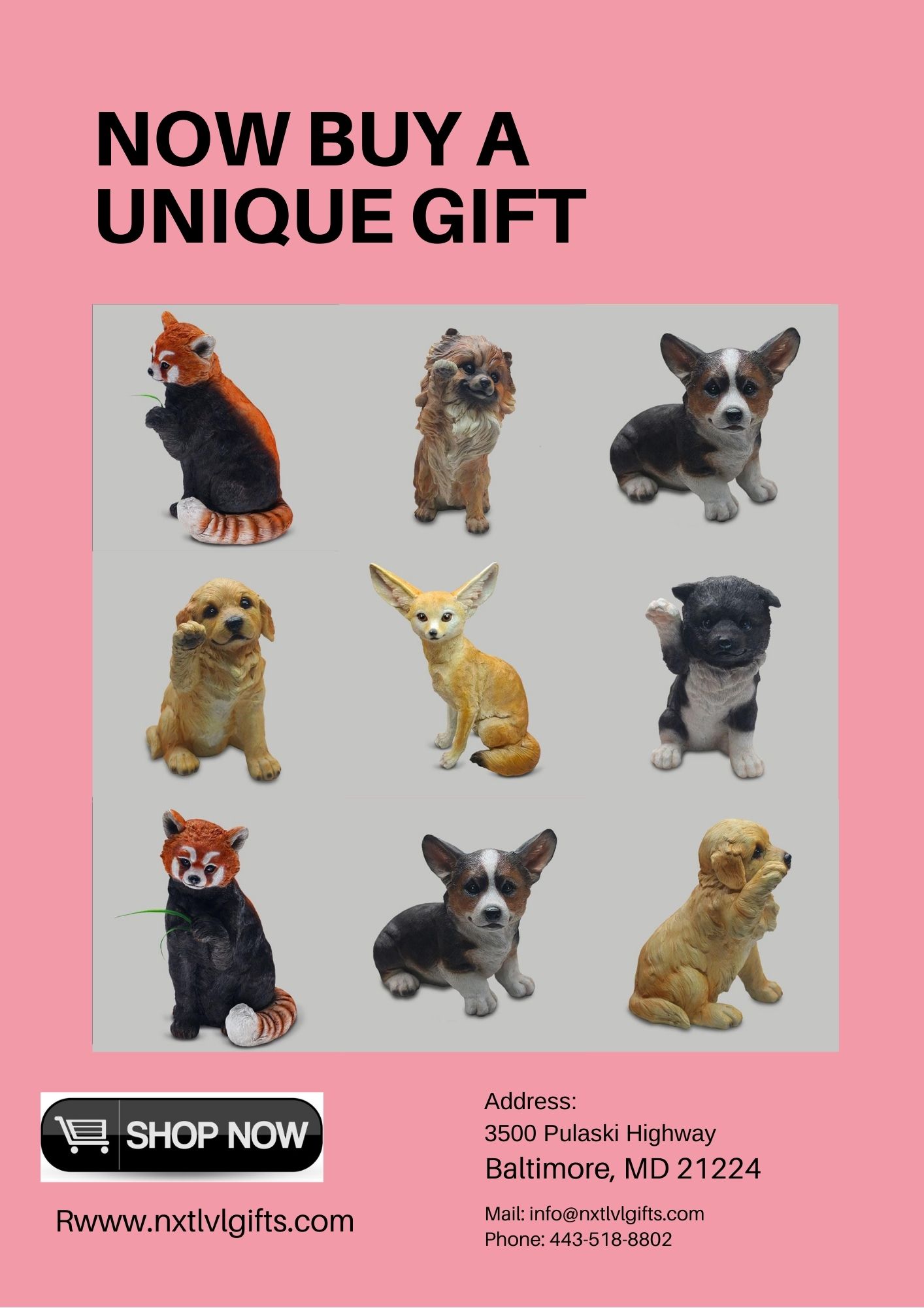Now buy a unique gift (pets)