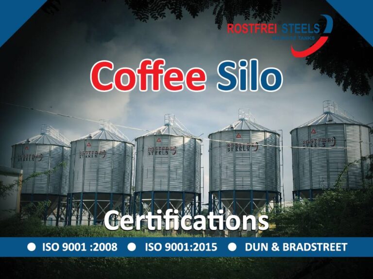Coffee Silos – Rostfrei Steels