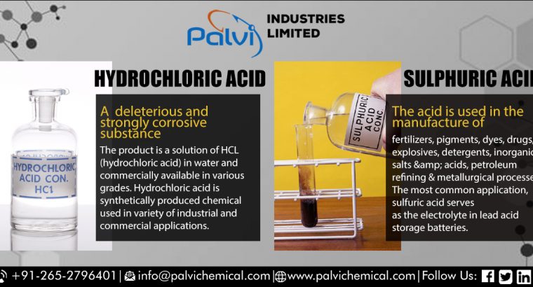 Hydrochloric Acid and Sulphuric Acid Distributor – Supplier – Exporter in Brazil