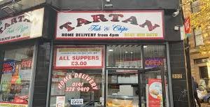 Fish and Chips Takeaway|Fast Food Glasgow|Tartan