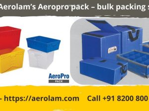 Aerolam’s Aeropro pack – Bulk Packing Solution