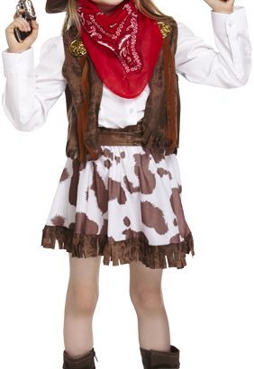 Child Cowgirl Costume.
