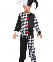 Child Jester Evil Costume.