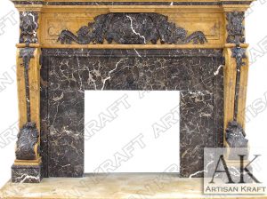 Marble Mantel | Marble Fireplace Hearth | Fireplace Mantels Surround