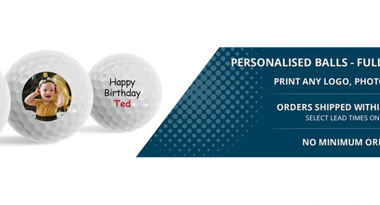 Customize Logo golf balls at exclusive discount