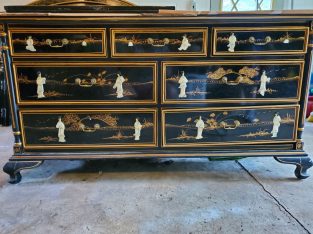 CHINESE BLACK LACQUER FURNITURE