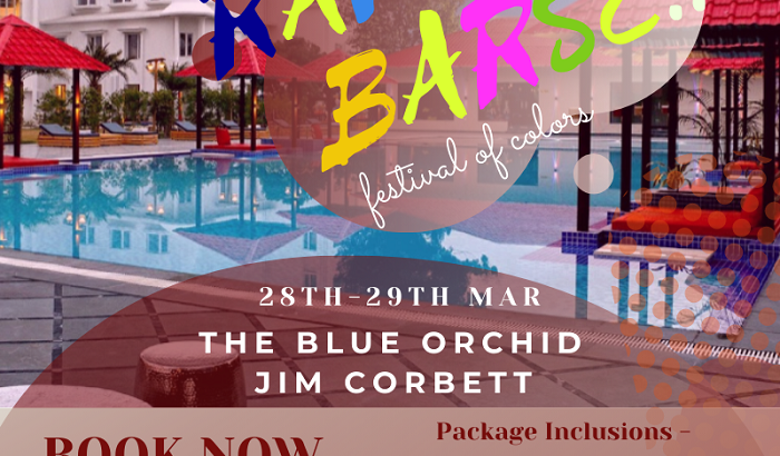 Jim Corbett Holi Packages | The Blue Orchid Hotel & Resort Jim Corbett