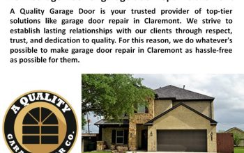 Garage Door Repair Claremont | A Quality Garage Door