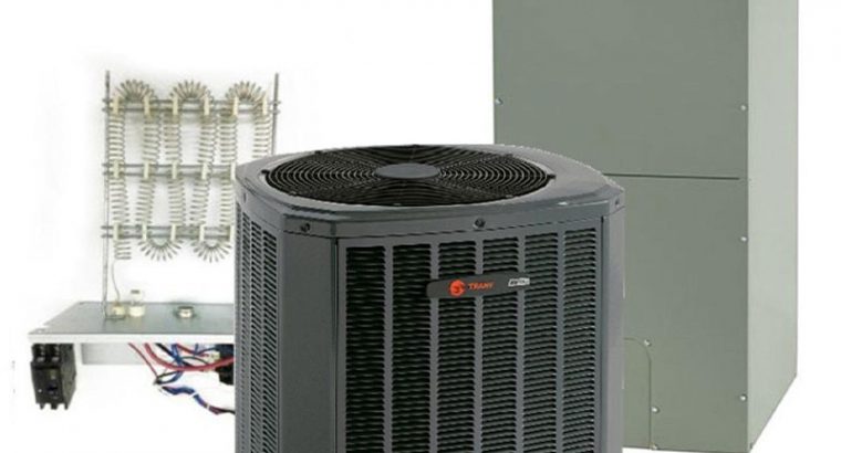Trane 4 Ton 16.5 SEER Single Stage Heat Pump System Includes Installation