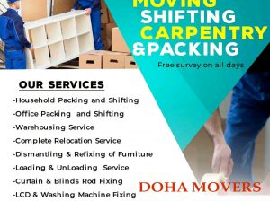 Movers packers doha