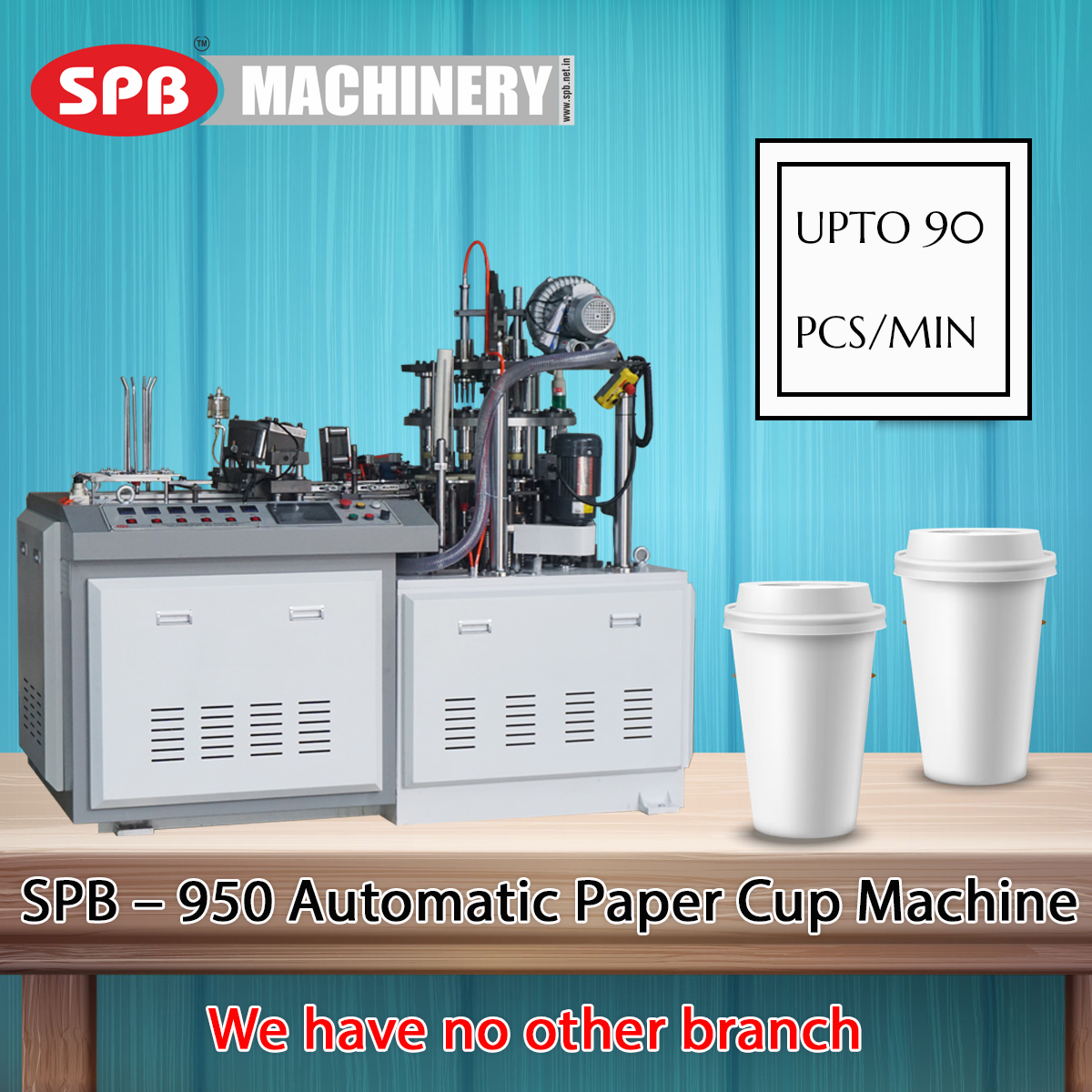 Low-Cost Paper Cup Machine in India – SPB MACHINERY